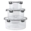 3-Piece Round Airtight Container Set -Cheap Home Store 810582970