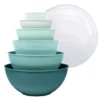 Green 12-Piece Mixing Bowl & Lid Set