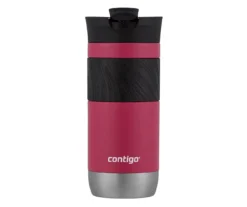 Contigo Pink Byron Stainless Steel Travel Mug, 16 Oz. -Cheap Home Store 810585465 21