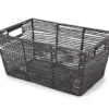 Black Paper Rope Storage Basket, (17") -Cheap Home Store 810586659 810586660 810586891 A0 1