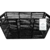 Black Paper Rope Storage Basket, (16") -Cheap Home Store 810586660 A0