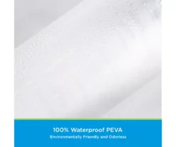 Clear MicroCLEAN Medium-Weight XL PEVA Shower Liner -Cheap Home Store 810587904 5