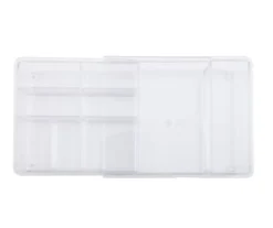Kenney Storage Made Simple Clear 8-Compartment Expandable Organizer Tray -Cheap Home Store 810587922 3