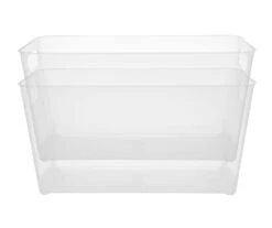 Kenney Storage Made Simple Clear Handled Organizer Bin -Cheap Home Store 810587923 3