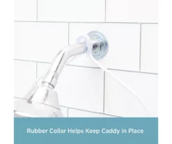 White 2-Tier Hanging Shower Caddy -Cheap Home Store 810587999 4