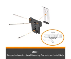 Kenney Fast Fit™ Macie 4-Piece Bath Hardware Set 27 Kenney Fast Fit™ Macie 4-Piece Bath Hardware Set -Cheap Home Store 810588004 2