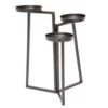Black 3-Tier Metal Pillar Candle Holder -Cheap Home Store 810588284 A0 1