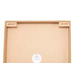 Brown & White Carved Monstera Leaf Wall Plaque -Cheap Home Store 810588321 A0 1