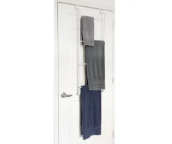 White 4-Tier Over-the-Door Rack -Cheap Home Store 810589439 B0