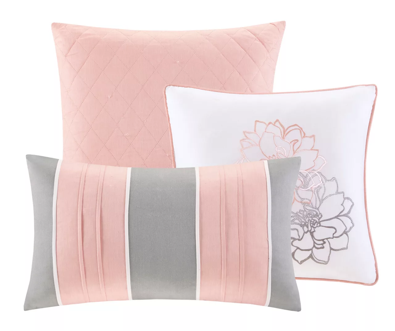 Jane Floral Reversible Cotton Coverlet Set 7 Jane Floral Reversible Cotton Coverlet Set - Image 5