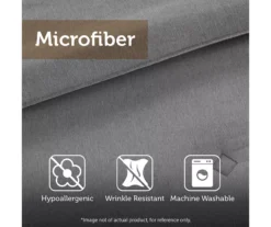 Hannah White & Black Floral King/California King 5-Piece Comforter Set -Cheap Home Store 810590812 810590811 810590810 11