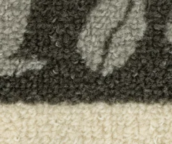 "Good Morning" Gray & Cream Coffee Kitchen Rug, (30" X 18") -Cheap Home Store 810591260 6