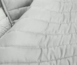 Blue & Gray Crinkle Ombre Full/Queen 3-Piece Quilt Set -Cheap Home Store 810596077 3