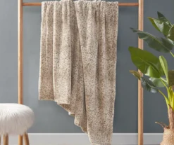 Marselle Leopard Print Oversize Faux Fur Throw, (60" X 70") -Cheap Home Store 810598162 3