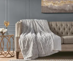 Marselle Leopard Print Oversize Faux Fur Throw, (60" X 70") -Cheap Home Store 810598164 1