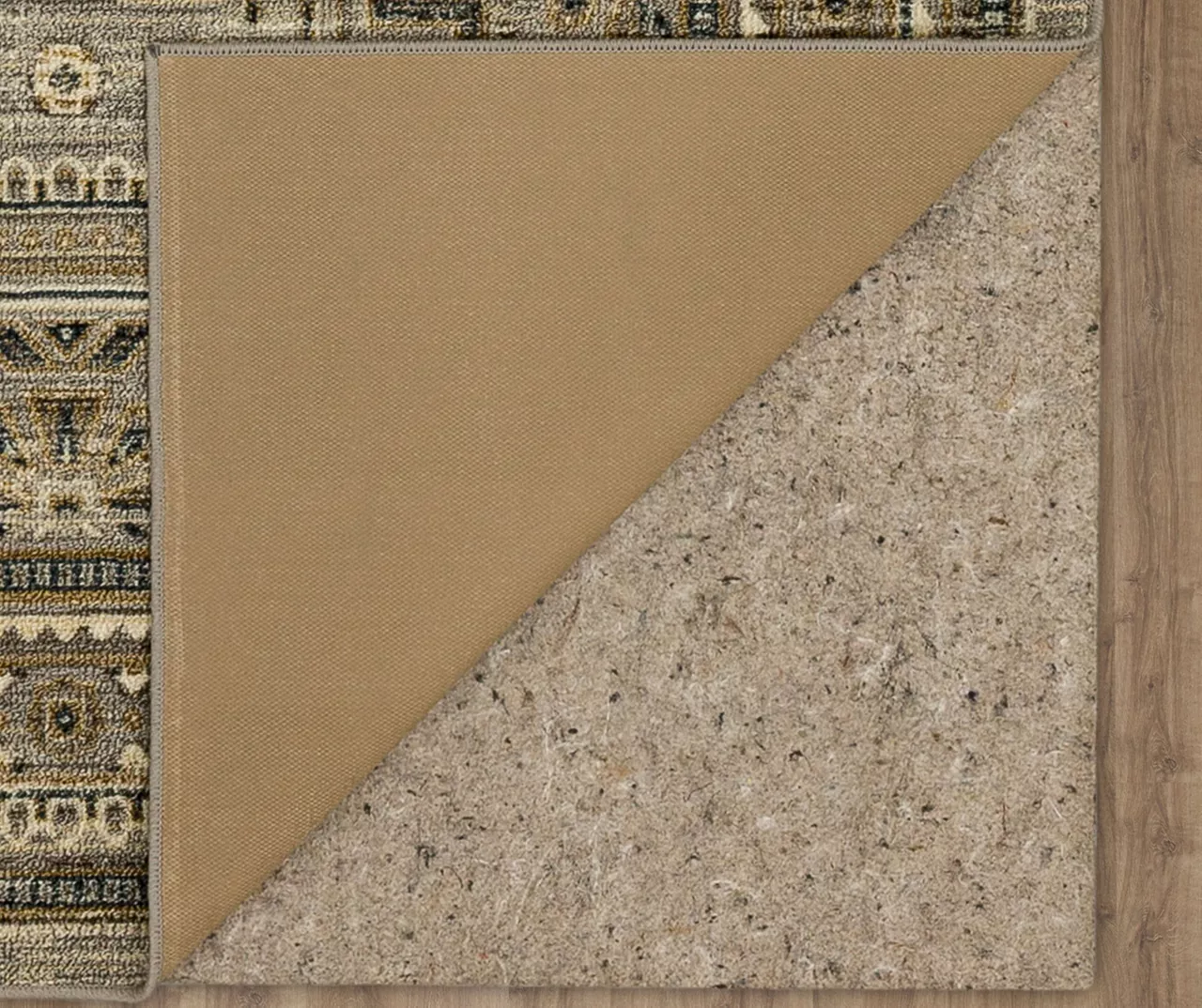 Gaston Brown & Gray Geometric Area Rug, (2' X 8') 6 Gaston Brown & Gray Geometric Area Rug, (2' X 8') - Image 4