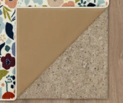 Mystic Garden White & Multi-Color Floral Area Rug, (2' X 8') -Cheap Home Store 810600430 A8 2