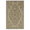 Heatherglen Gray & Beige Ornamental Floral Area Rug, (5' X 8')
