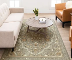 Heatherglen Gray & Beige Ornamental Floral Area Rug, (5' X 8') -Cheap Home Store 810600442 A0 3