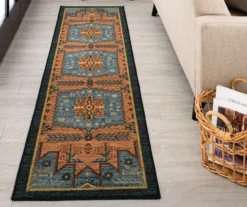 Kenbridge Blue & Brown Geometric Area Rug, (2' X 8') -Cheap Home Store 810600461 A0 3