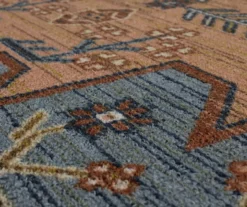 Kenbridge Blue & Brown Geometric Area Rug, (2' X 8') -Cheap Home Store 810600461 A8 3