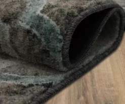 Quatrefoil Fret Charcoal & Dark Teal Area Rug, (2' X 8') -Cheap Home Store 810600519 A8 5