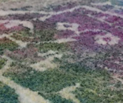 Rowland Purple & Green Ornamental Area Rug, (2' X 3') -Cheap Home Store 810600570 A8 3