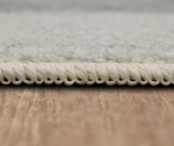 Gold Vein Gray & Blue Abstract Area Rug, (2' X 8') -Cheap Home Store 810600588 A8 4