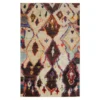 Tempe Beige & Multi-Color Abstract Area Rug, (8' X 10') -Cheap Home Store 810600623 A0 1