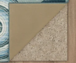 Karah Gray & Blue Circles Area Rug, (2' X 3') -Cheap Home Store 810600769 A8 2