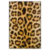 Yellow & Black Leopard Print Area Rug, (2' X 3') -Cheap Home Store 810600846 A0 1