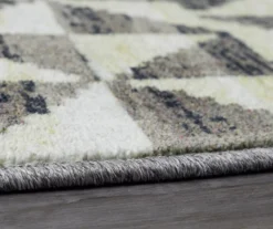 Orla Black & Off-White Geometric Area Rug, (5' X 8') -Cheap Home Store 810600883 A8 4