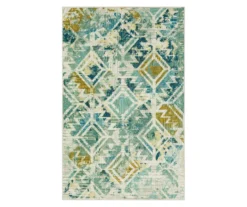 Mohawk Home Danae Teal Area Rug -Cheap Home Store 810600905 A0 1