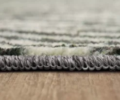 Maisie Gray & White Geometric Area Rug, (2.5' X 4' 2") -Cheap Home Store 810600934 A8 4