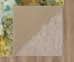 Shoreline Water Blue & Brown Abstract Area Rug, (2.5' X 4' 2") -Cheap Home Store 810601051 A8 2