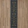 Bay Hill Navy & Brown Floral Area Rug, (2' X 8') -Cheap Home Store 810601131 A0 2