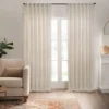 Amari Beige & Oatmeal Stripe Light-Filtering Rod Pocket Curtain Panel, (63") -Cheap Home Store 810605557 810605590 810605591 A4 1 1