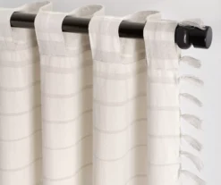 Mercantile Amari Stripe Light-Filtering Rod Pocket Curtain Panel -Cheap Home Store 810605557 810605590 810605591 A8 4