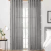 Ardmore Gray Tassel-Accent Light-Filtering Rod Pocket Curtain Panel, (63") 1 Ardmore Gray Tassel-Accent Light-Filtering Rod Pocket Curtain Panel, (63") -Cheap Home Store 810605644 810605645 810605646 810605647 A4 1 1