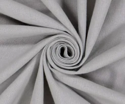 Ardmore Gray Tassel-Accent Light-Filtering Rod Pocket Curtain Panel, (84") -Cheap Home Store 810605644 810605645 810605646 810605647 A8 10 3