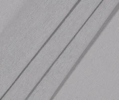 Ardmore Gray Tassel-Accent Light-Filtering Rod Pocket Curtain Panel, (63") -Cheap Home Store 810605644 810605645 810605646 810605647 A8 4 1