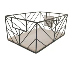 Wire Chevron Grid Storage Bin -Cheap Home Store 810607194 A3 3