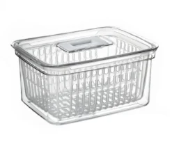 Clear Plastic Produce Container, (12" X 8")