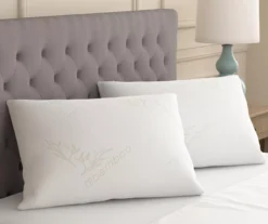 White Bamboo Lux Pillow -Cheap Home Store 810608347 B0 5