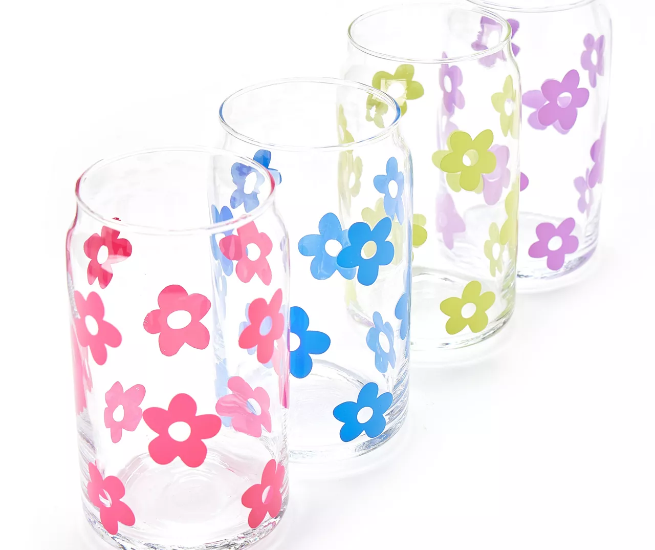 Daisy Can 4-Piece Glassware Set 4 Daisy Can 4-Piece Glassware Set - Image 2