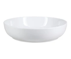 White Porcelain Serving Bowl, (10")