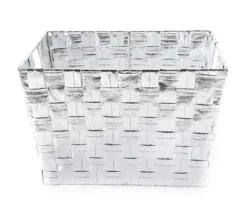 Metallic Woven Storage Bin -Cheap Home Store 810609641 A0
