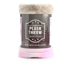 Purple & Pink Unicorn Raschel Throw, (50" X 60") -Cheap Home Store 810609842 A0