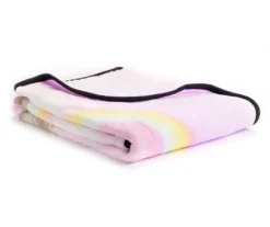 Purple & Pink Unicorn Raschel Throw, (50" X 60") -Cheap Home Store 810609842 A8 2