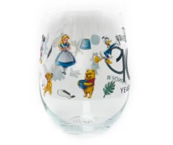 Disney 100 Heritage Multi-Character Stemless Wineglass, 4-Pack -Cheap Home Store 810612019 A3